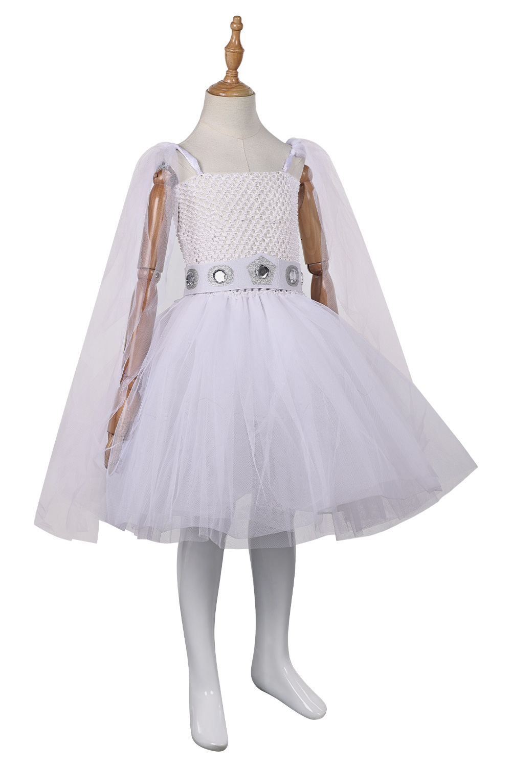 Princess Leia Organa Solo Girls Mesh Dress Outfits Halloween Christmas Suit Cosplay Costume Original Design