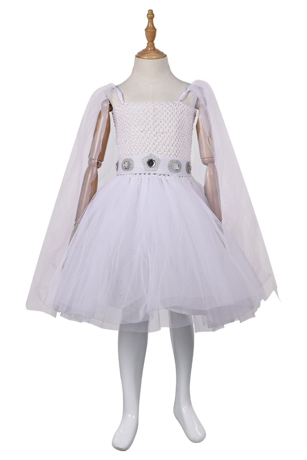 Princess Leia Organa Solo Girls Mesh Dress Outfits Halloween Christmas Suit Cosplay Costume Original Design