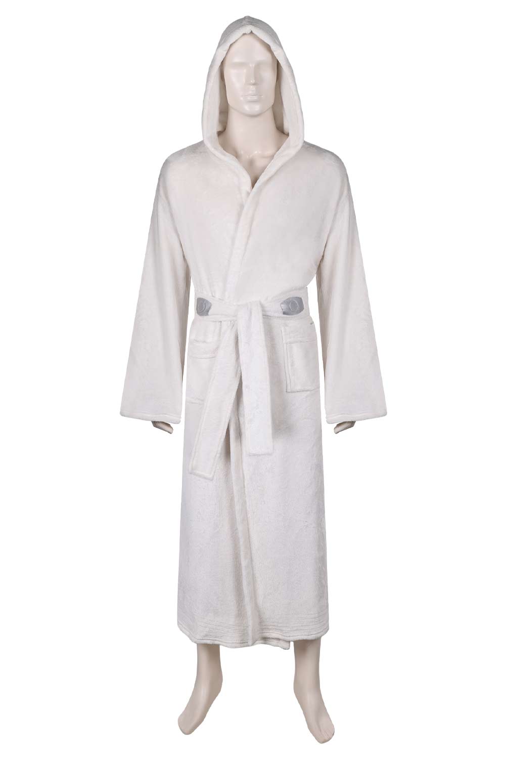 Princess Leia Unisex Flannel Bathrobe Outfits Halloween Carnival Suit Cosplay Costume