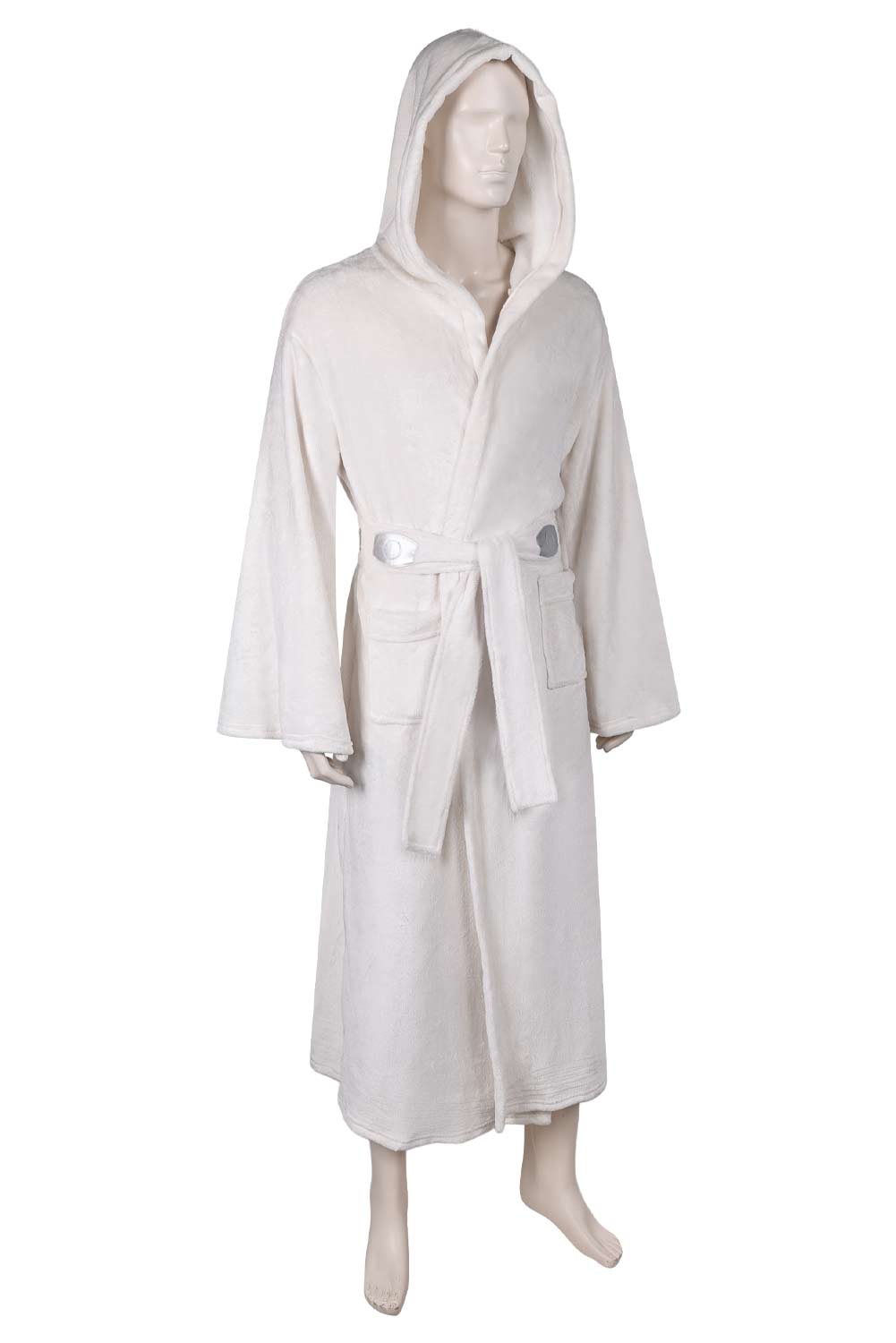 Princess Leia Unisex Flannel Bathrobe Outfits Halloween Carnival Suit Cosplay Costume