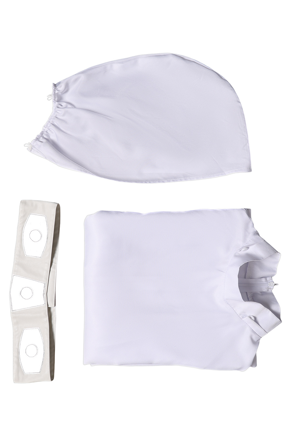 Princess Leia Women Dress With Hat Belt Set Outfits Halloween Carnival Suit Cosplay Costume