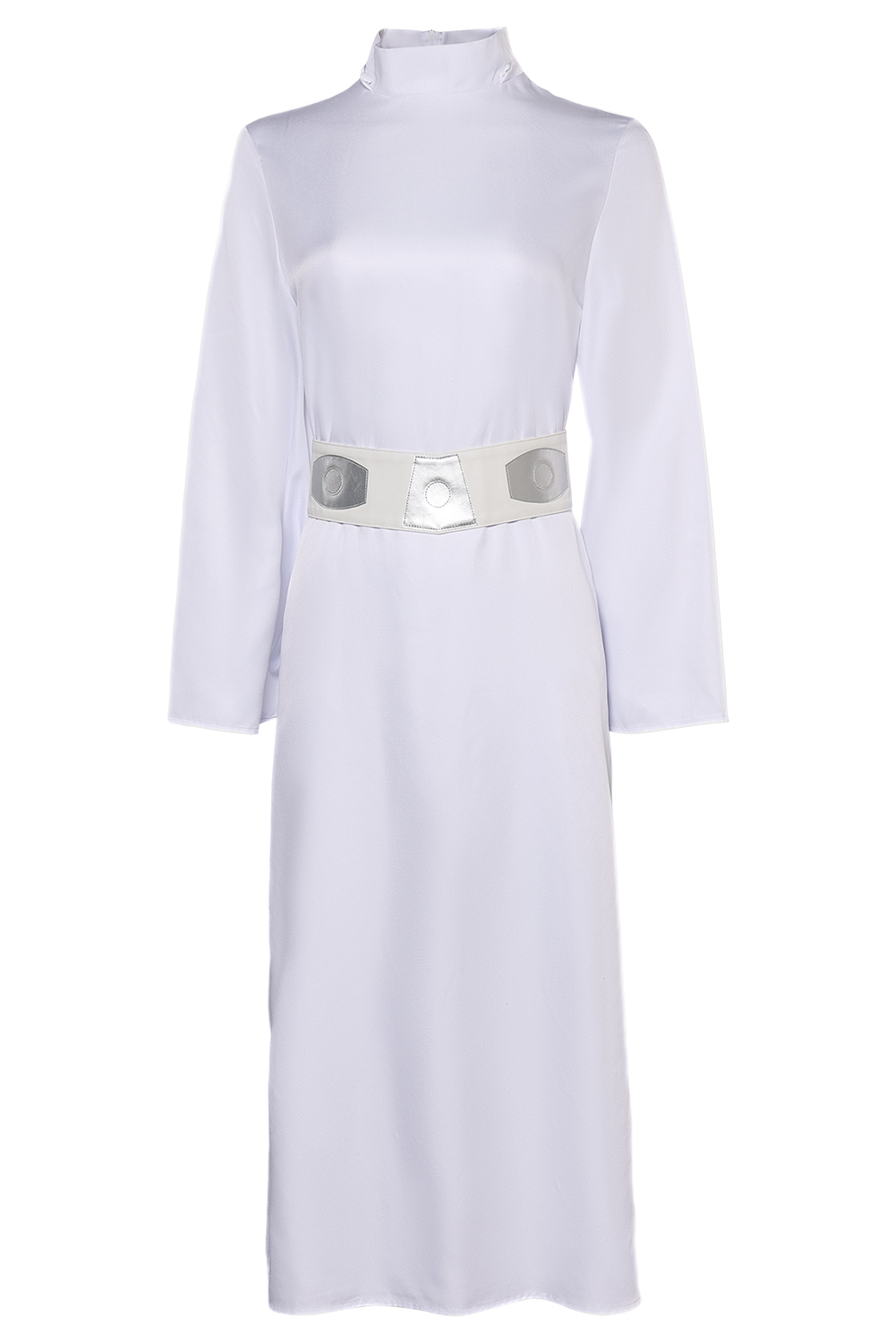 Princess Leia Women Dress With Hat Belt Set Outfits Halloween Carnival Suit Cosplay Costume