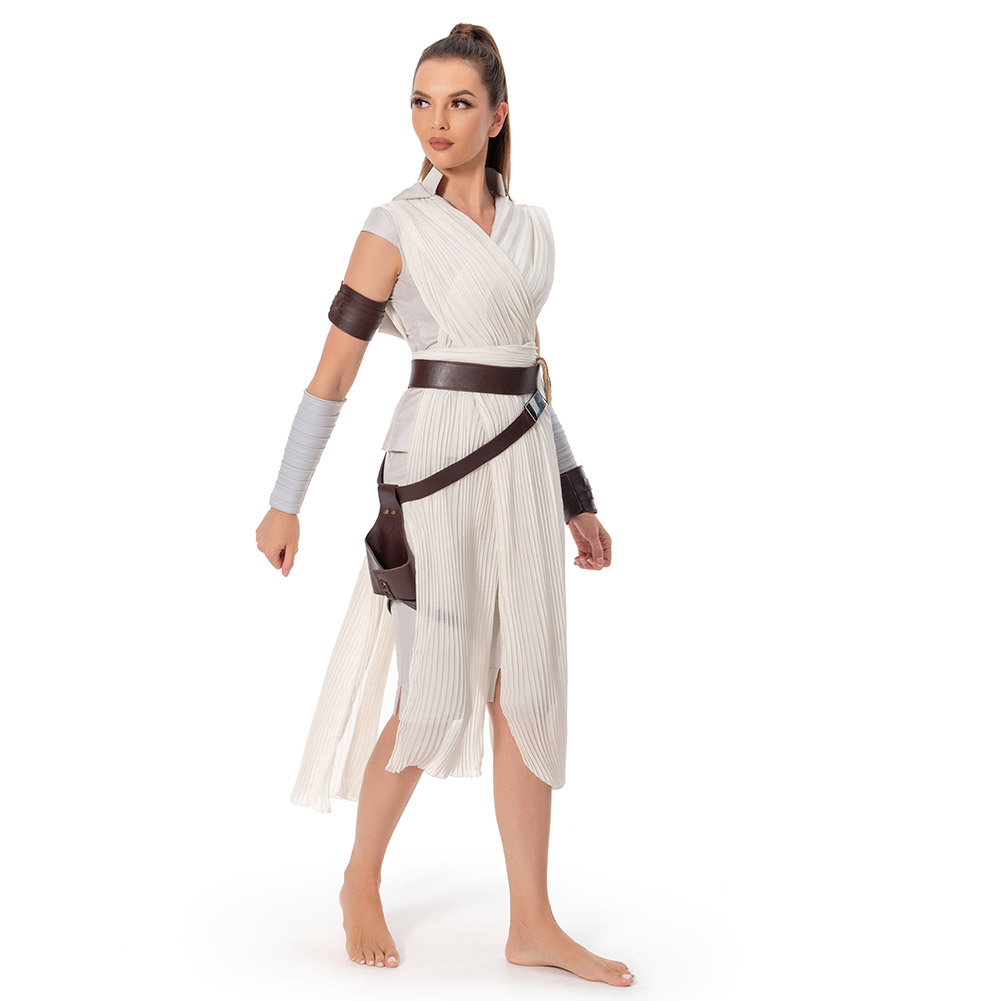 Rey Skywalker Cosplay Costume Outfit Dress Suit Uniform