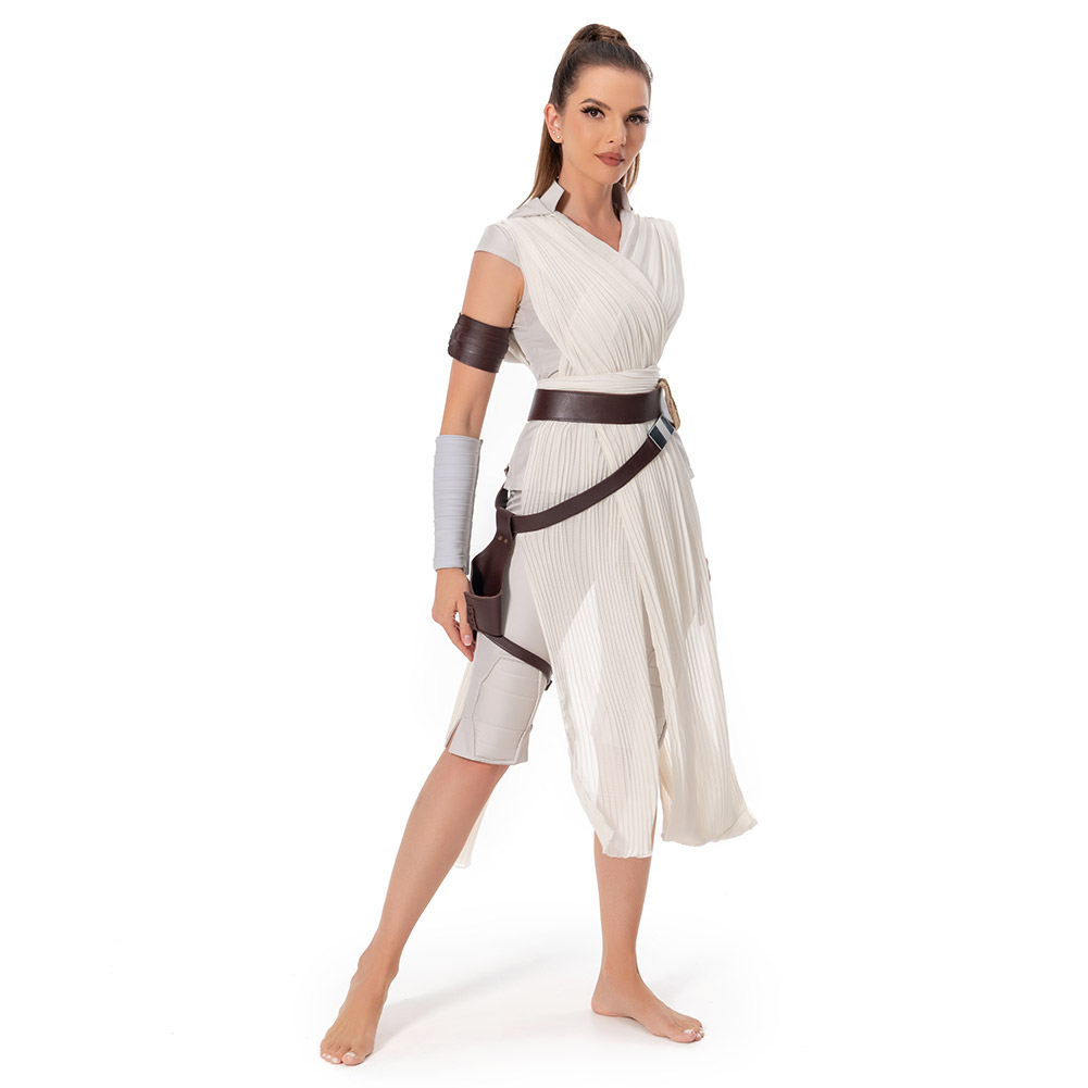 Rey Skywalker Cosplay Costume Outfit Dress Suit Uniform