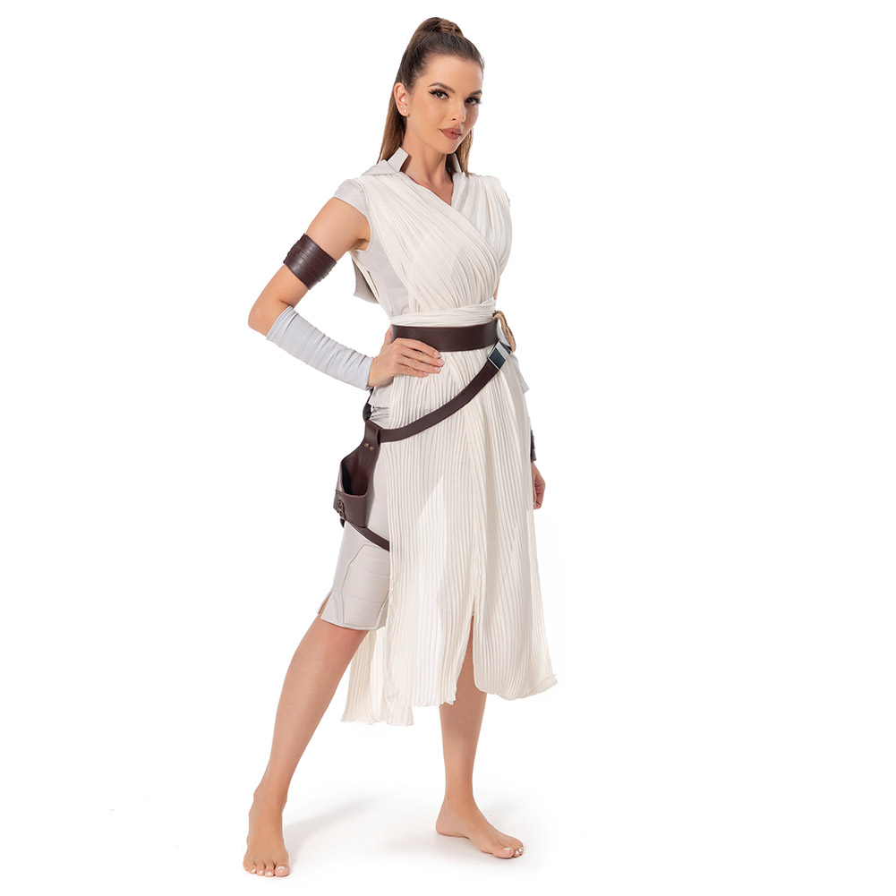 Rey Skywalker Cosplay Costume Outfit Dress Suit Uniform