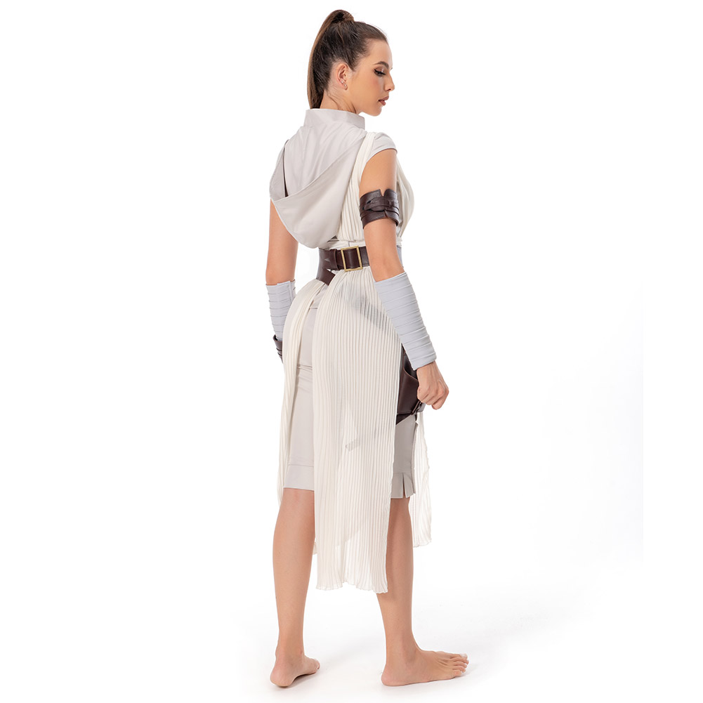 Rey Skywalker Cosplay Costume Outfit Dress Suit Uniform