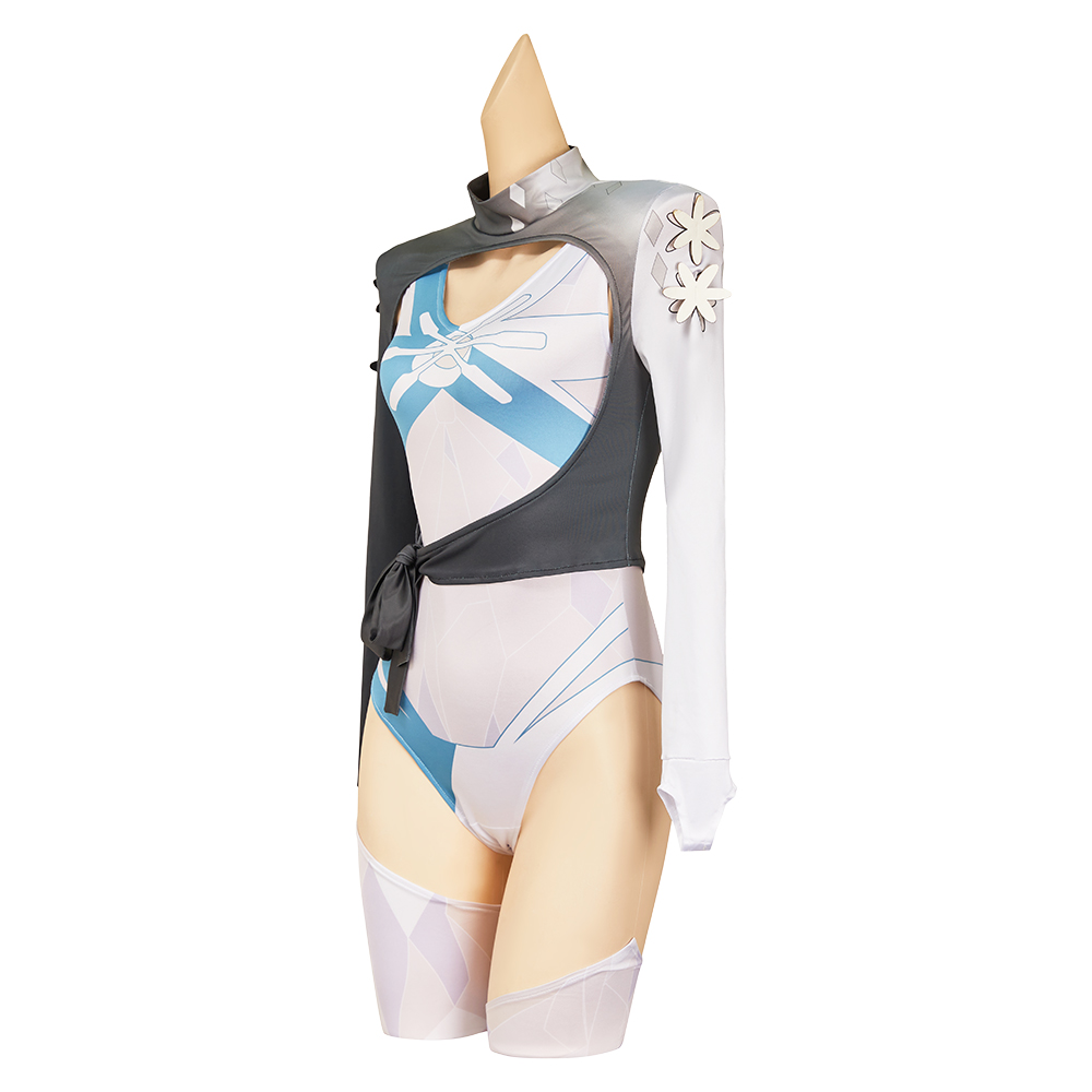 Rivals Luna Snow Cool Summer Swimsuit Set Halloween Carnival Party Cosplay Costume