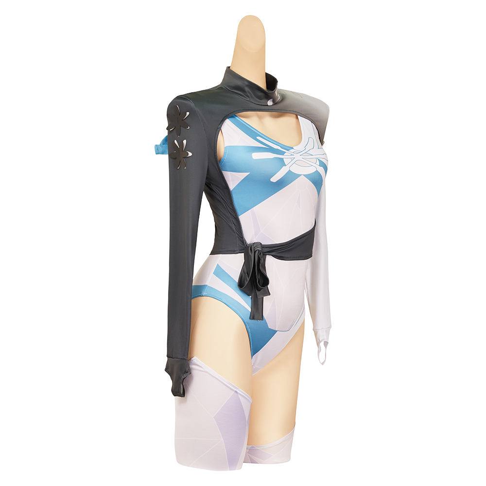Rivals Luna Snow Cool Summer Swimsuit Set Halloween Carnival Party Cosplay Costume