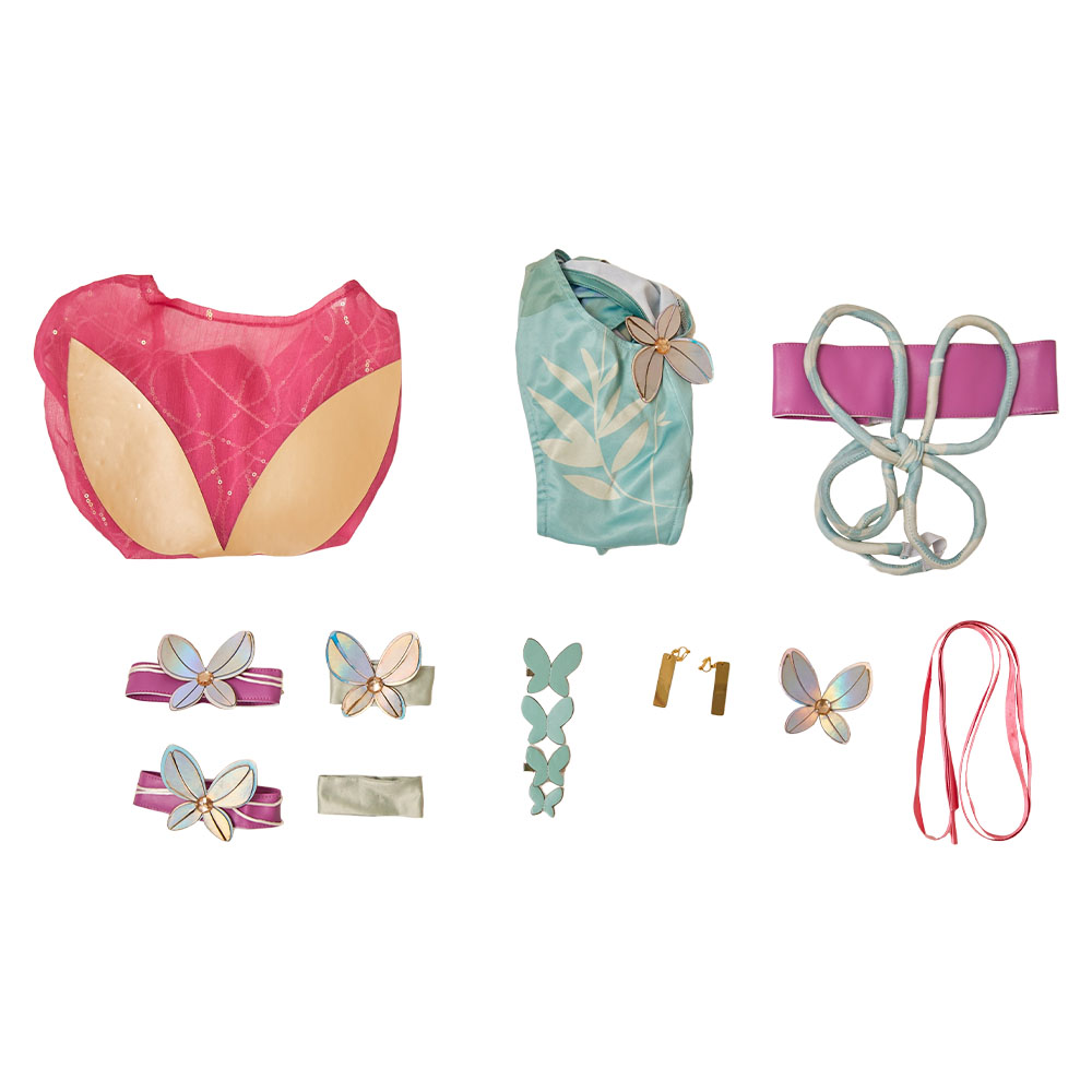 Rivals Psylocke Breezy Butterfly Swimsuit Set Halloween Carnival Party Cosplay Costume