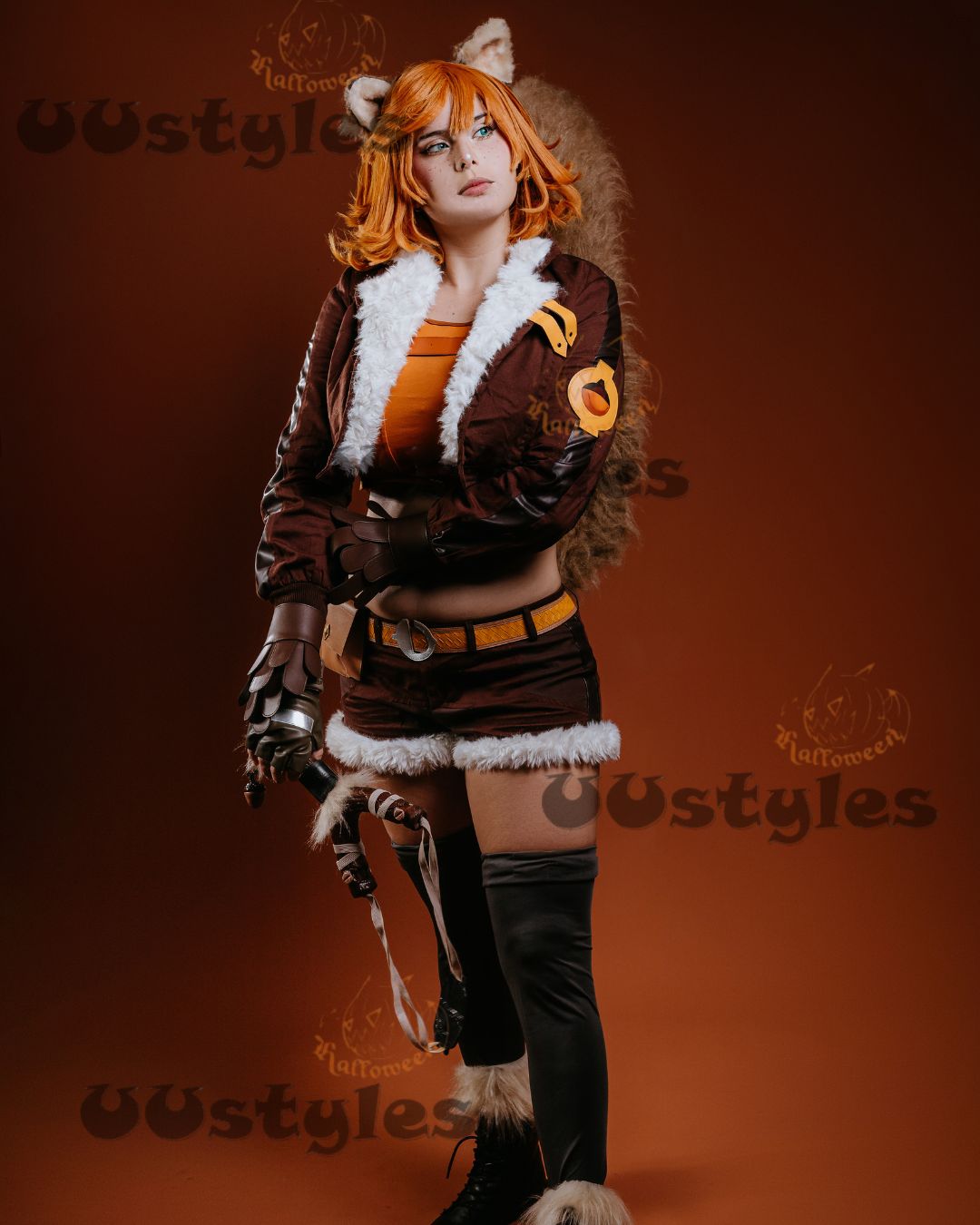 Rivals Squirrel Girl Fullset Outfits Halloween Carnival Cosplay Costume