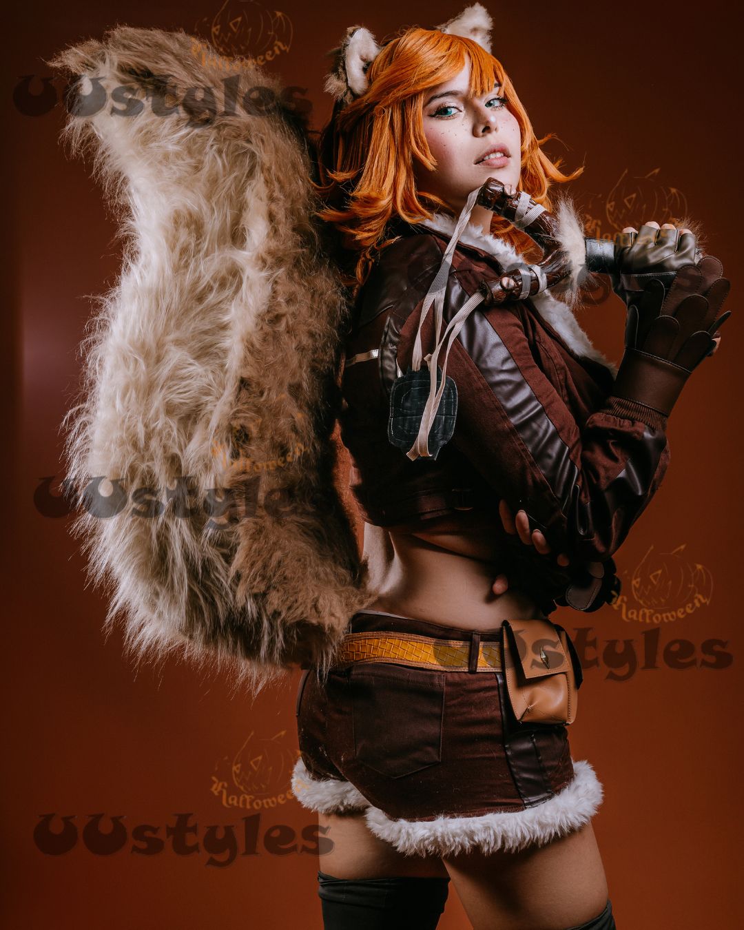 Rivals Squirrel Girl Fullset Outfits Halloween Carnival Cosplay Costume