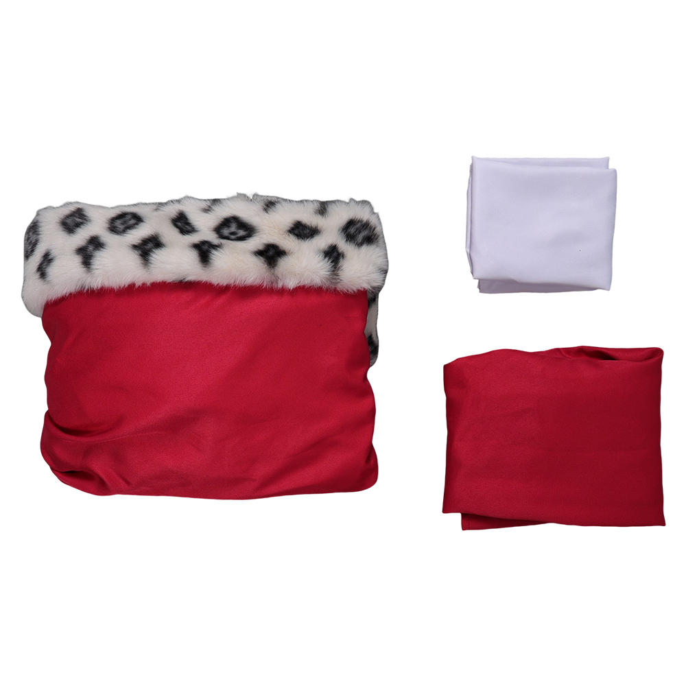 Snow Queen Gerda Kids Children Red Cloak Set Outfits Halloween Christmas Party Cosplay Costume