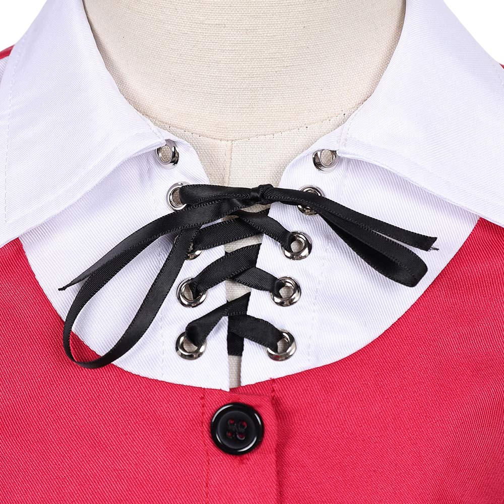 Snow Queen Gerda Kids Children Red Cloak Set Outfits Halloween Christmas Party Cosplay Costume