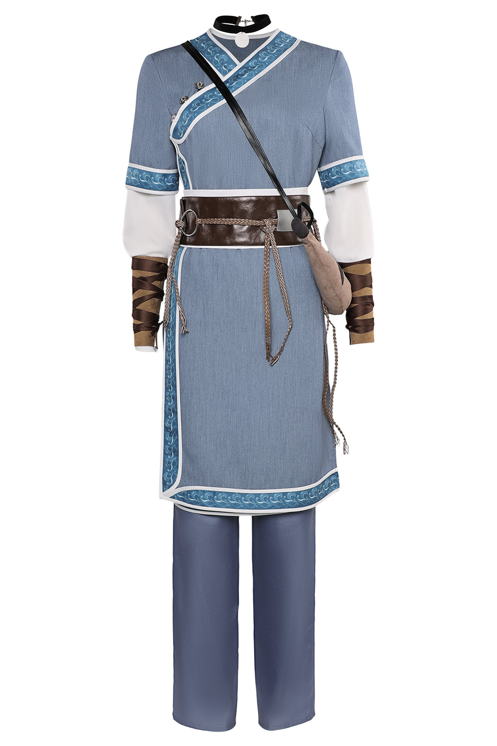 TV 2024 Avatar: The Last Airbender Katara Full Set Outfits Halloween Carnival Suit Cosplay Costume