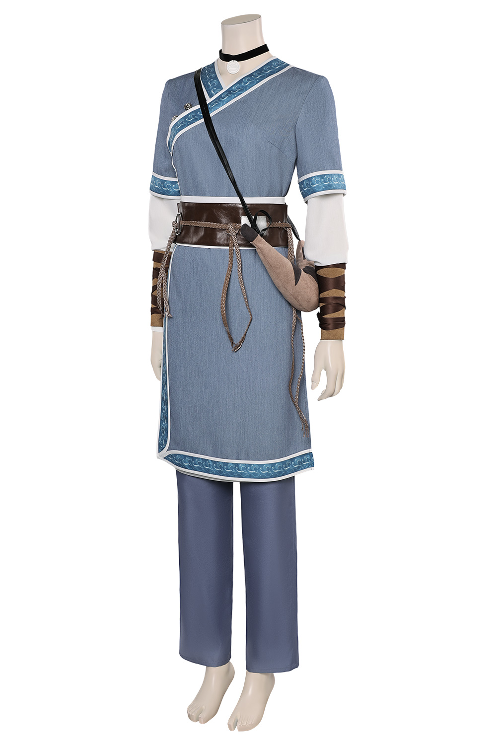 TV 2024 Avatar: The Last Airbender Katara Full Set Outfits Halloween Carnival Suit Cosplay Costume