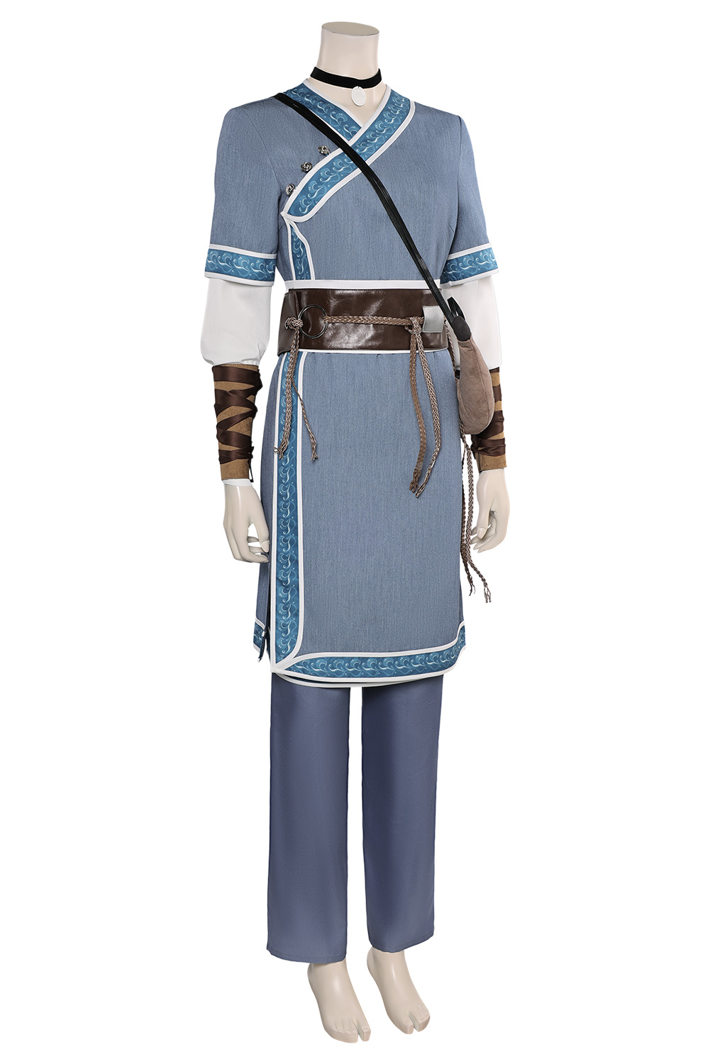 TV 2024 Avatar: The Last Airbender Katara Full Set Outfits Halloween Carnival Suit Cosplay Costume