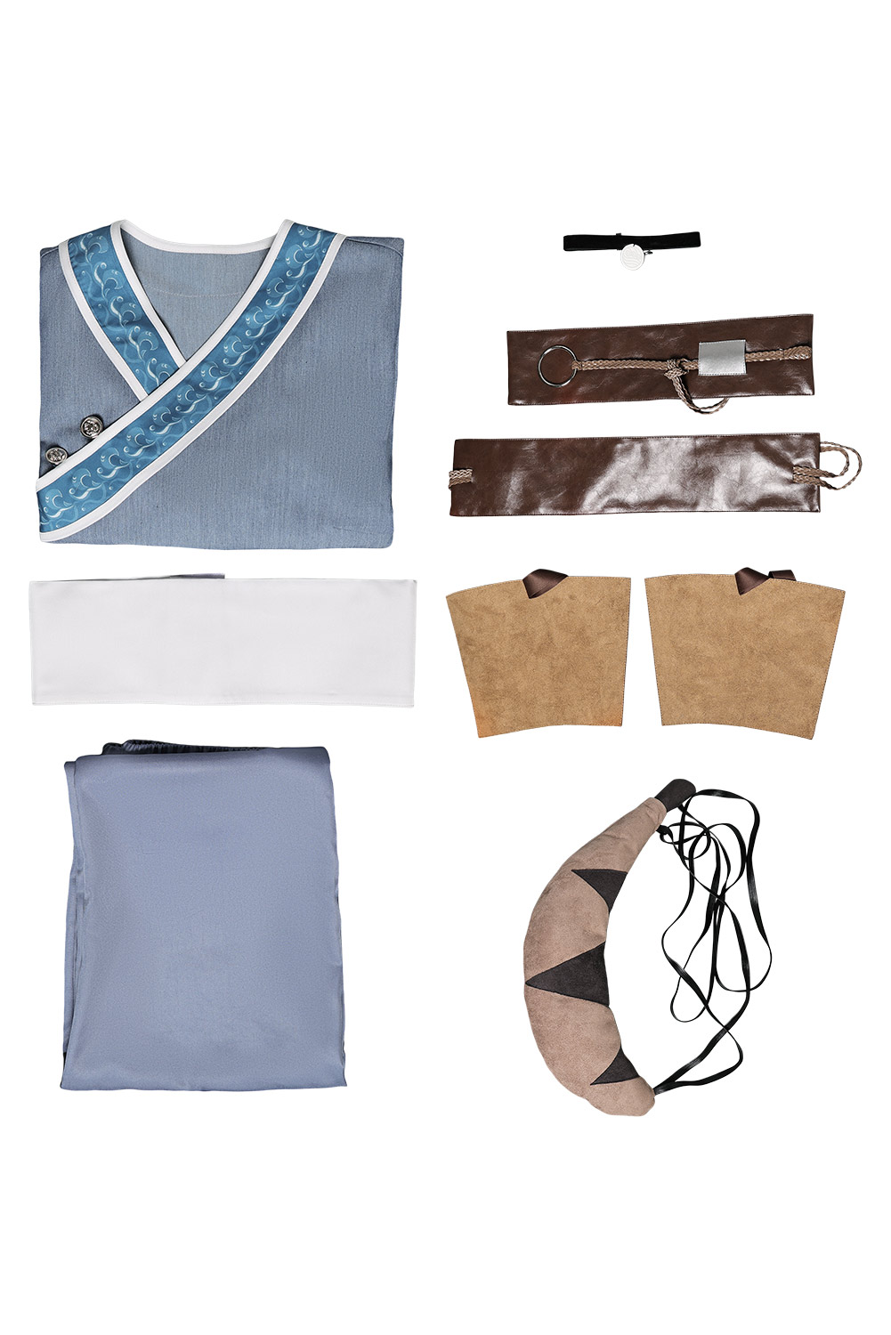 TV 2024 Avatar: The Last Airbender Katara Full Set Outfits Halloween Carnival Suit Cosplay Costume