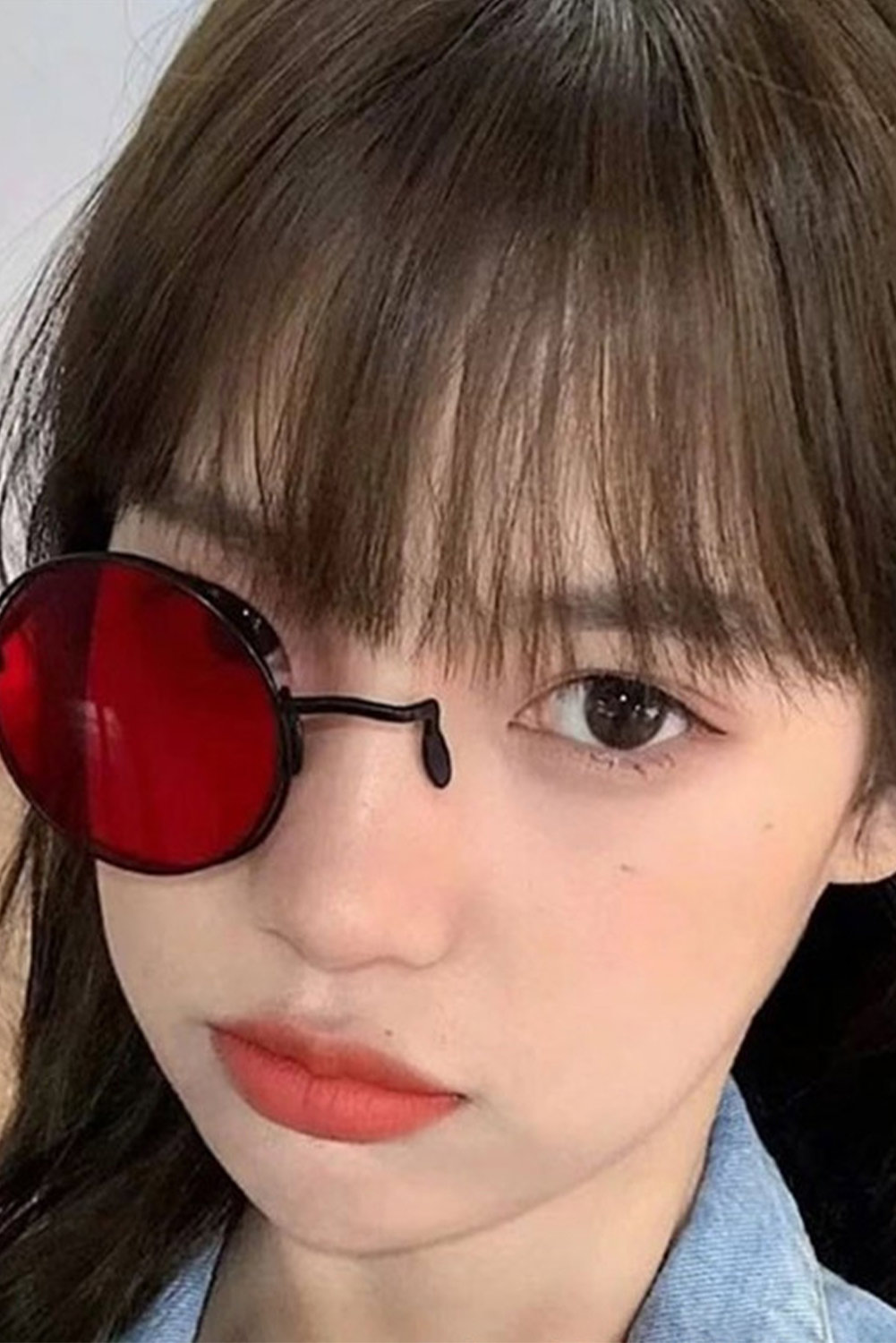 TV 2024 Hazbin Hotel Alastor Cosplay Monocle Eyeglasses Halloween Carnival Costume Accessories