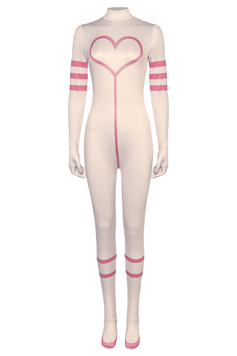 TV 2024 Hazbin Hotel Angel Dust Pink Jumpsuit Bodysuit Outfits Halloween Carnival Suit Cosplay Costume