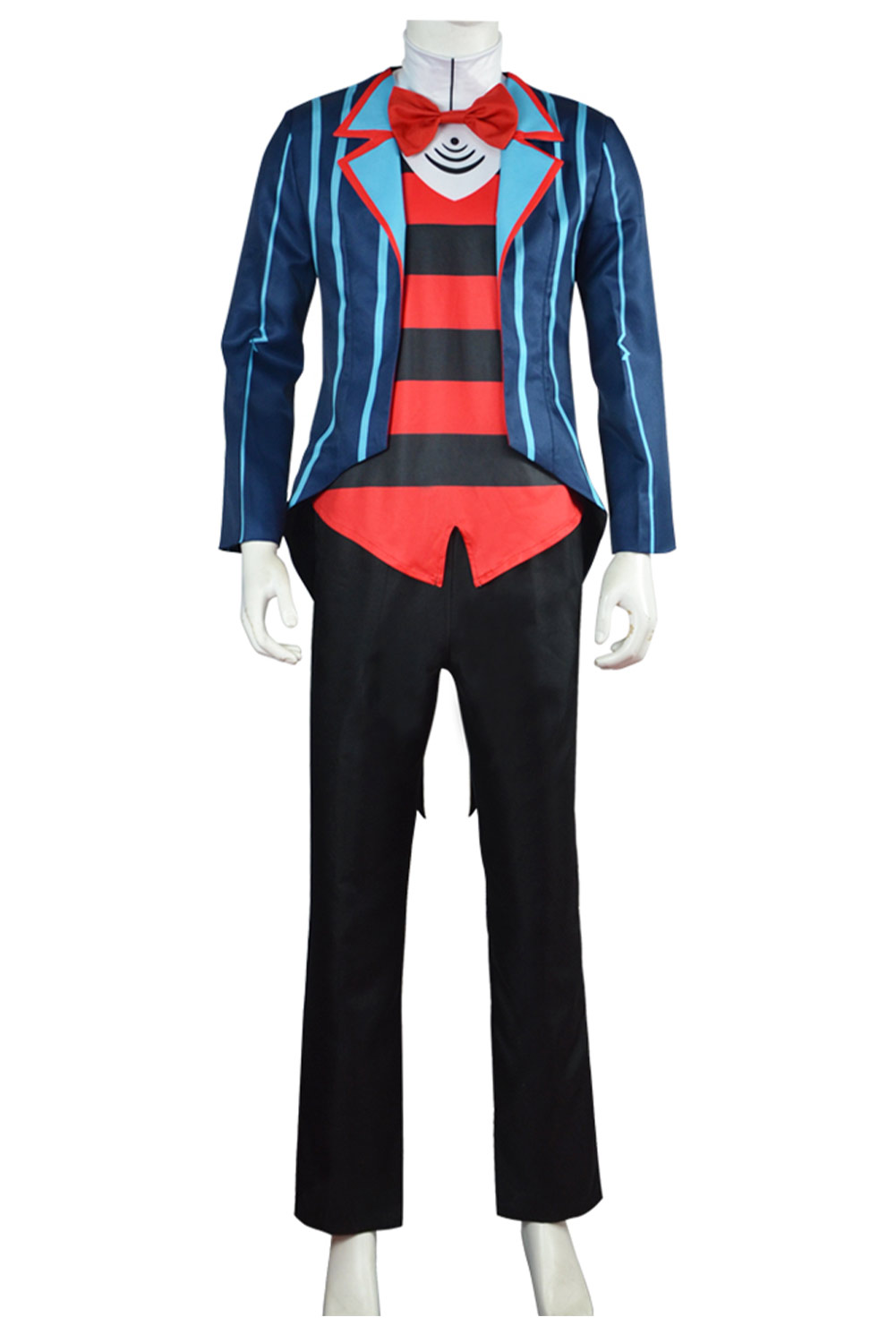 TV 2024 Helluva Boss Hazbin Hotel Vox Blue Outfit Party Carnival Halloween Cosplay Costume