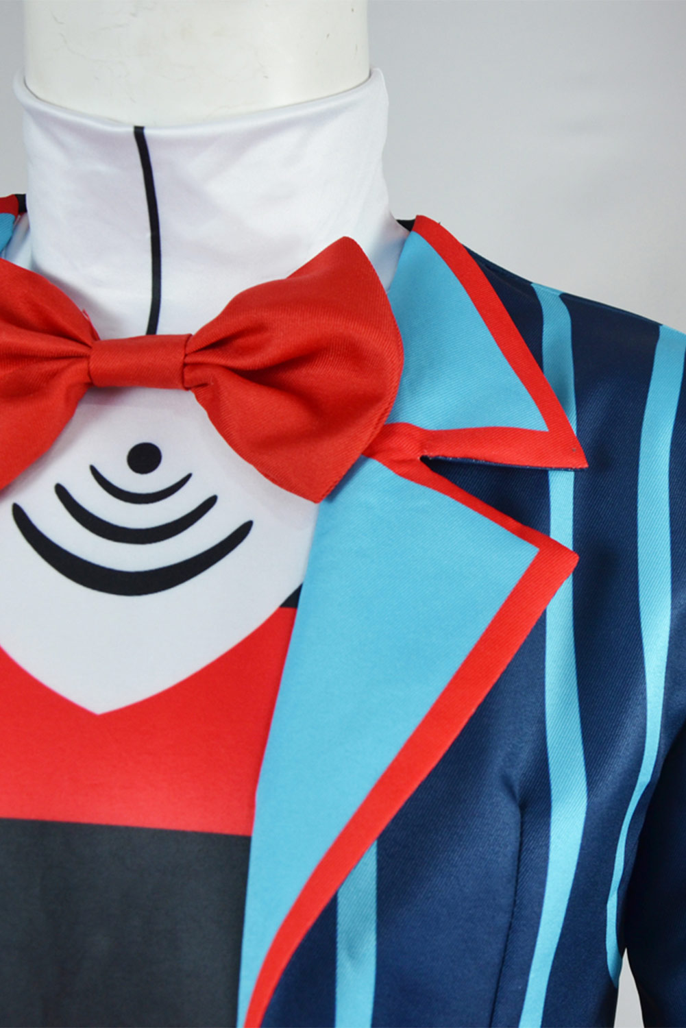 TV 2024 Helluva Boss Hazbin Hotel Vox Blue Outfit Party Carnival Halloween Cosplay Costume