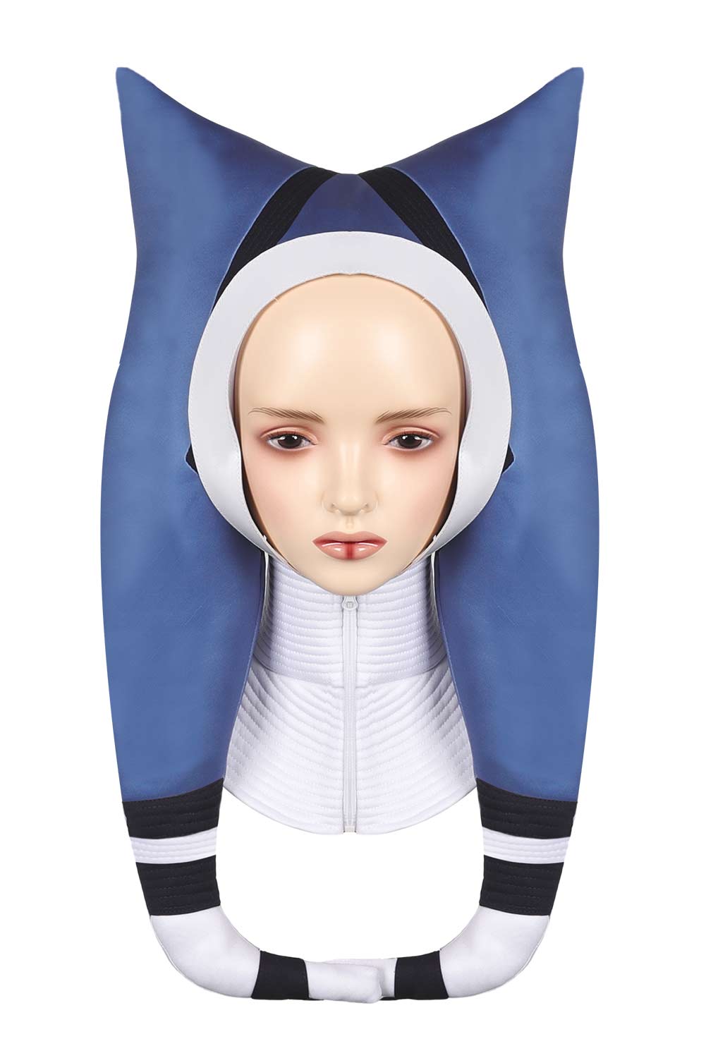 TV Ahsoka Cosplay Blue Hat Headgear Halloween Carnival Costume Accessories