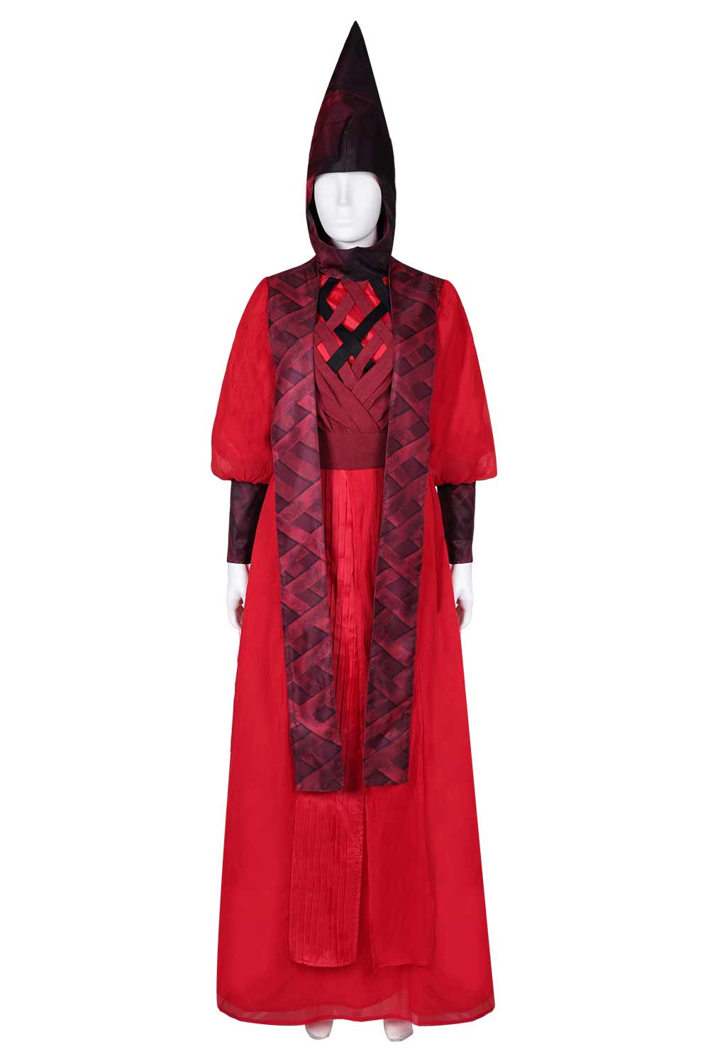 TV Ahsoka Star Wars Witch Nightsisters Dress Outfits Halloween Carnival Red Suit Cosplay Costume