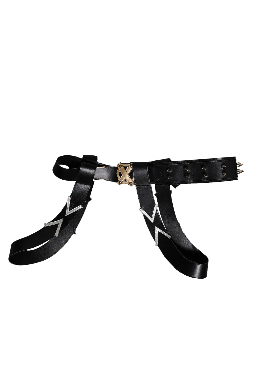 TV Arcane: League of Legends Season 2 (2024) Jinx Cosplay Leather Belt Gloves Set Halloween Carnival Accessories