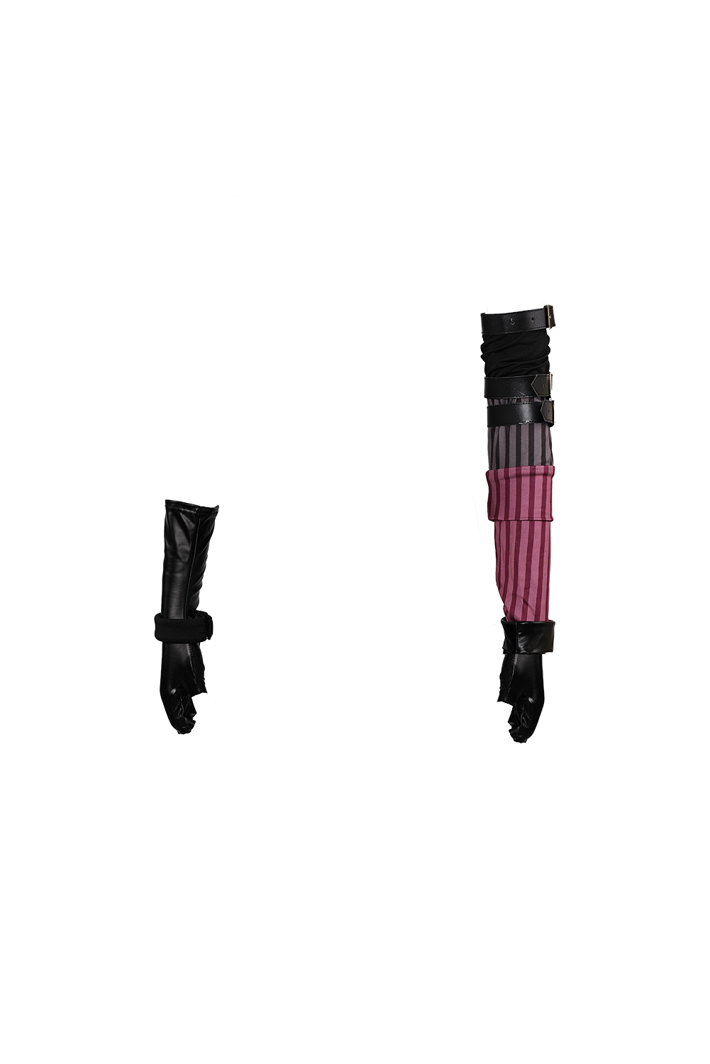 TV Arcane: League of Legends Season 2 (2024) Jinx Cosplay Leather Belt Gloves Set Halloween Carnival Accessories