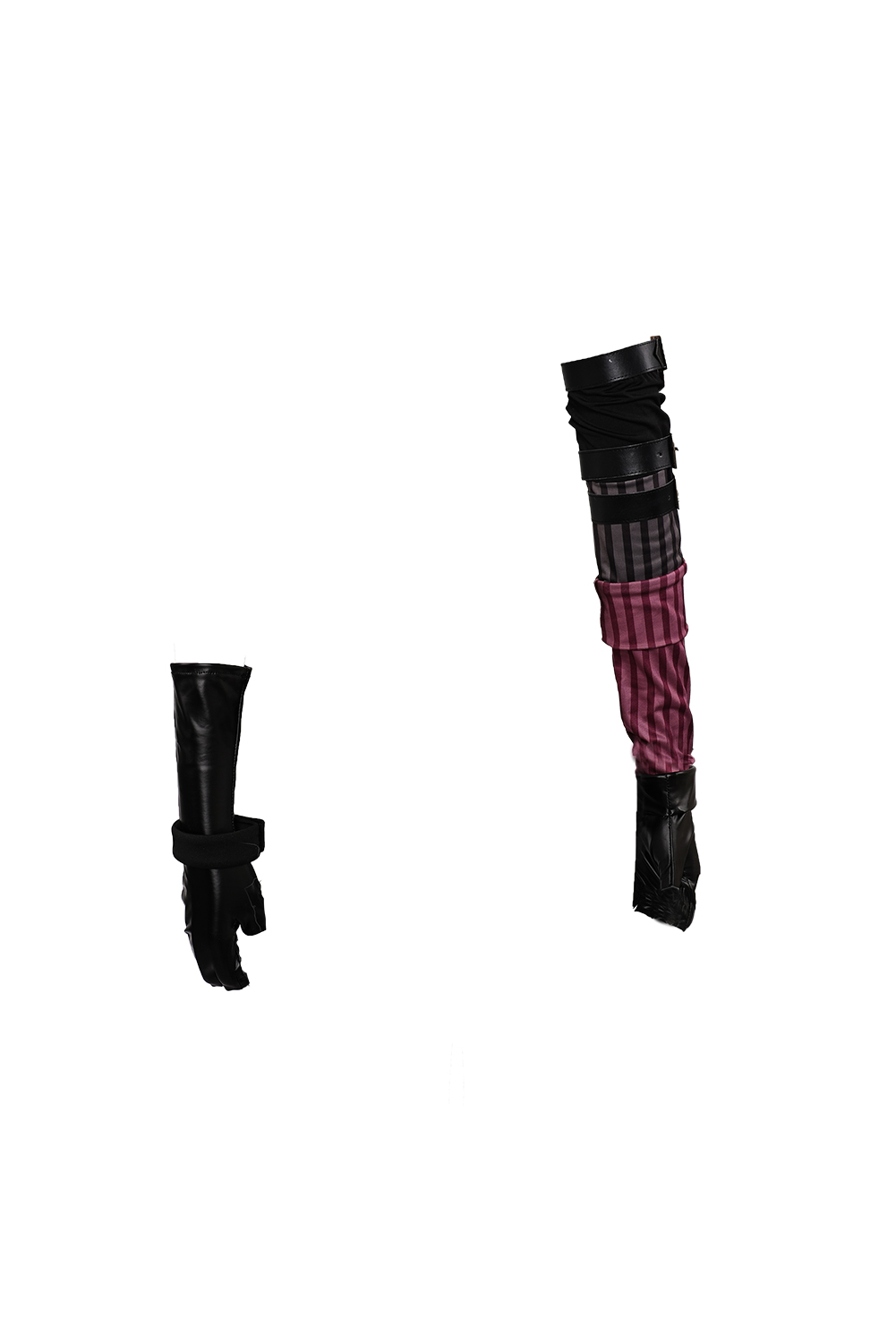 TV Arcane: League of Legends Season 2 (2024) Jinx Cosplay Leather Belt Gloves Set Halloween Carnival Accessories