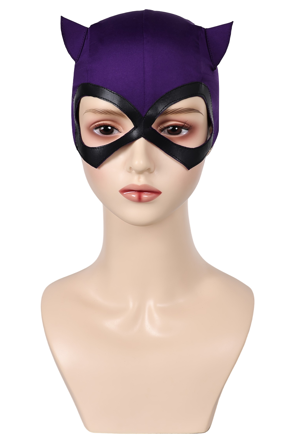 Batman: Caped Crusader(2024) Catwoman Selina Kyle Cosplay Hood Mask Ha