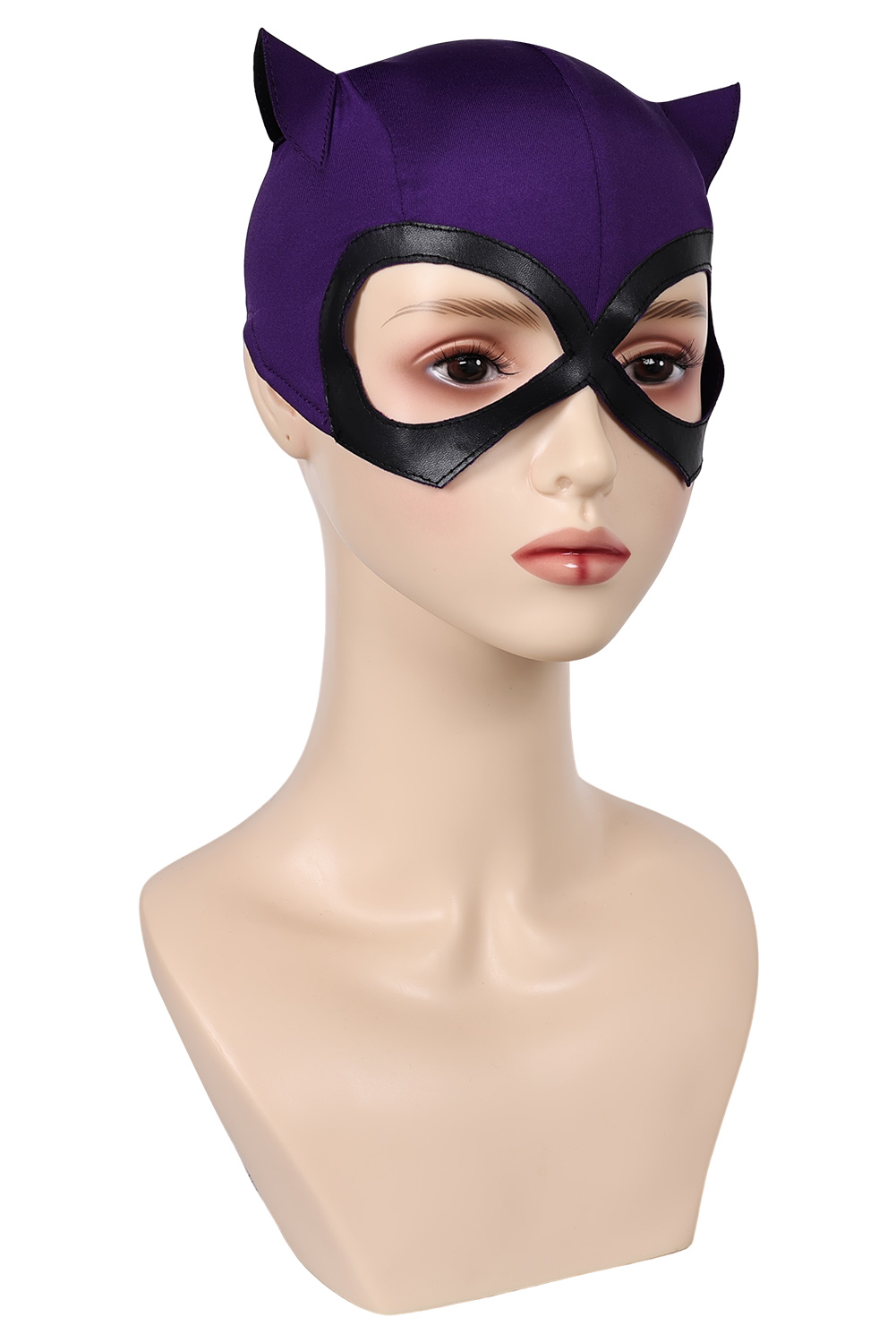 TV Batman: Caped Crusader(2024) Catwoman Selina Kyle Cosplay Hood Mask Halloween Costume Accessories