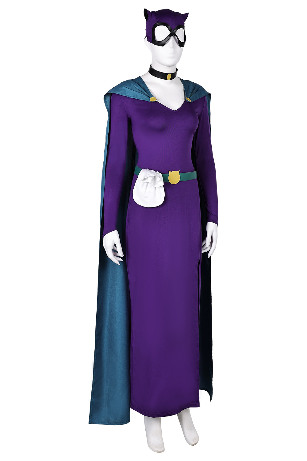 TV Batman: Caped Crusader(2024) Catwoman Selina Kyle Purple Outfits Halloween Carnival Suit Cosplay Costume