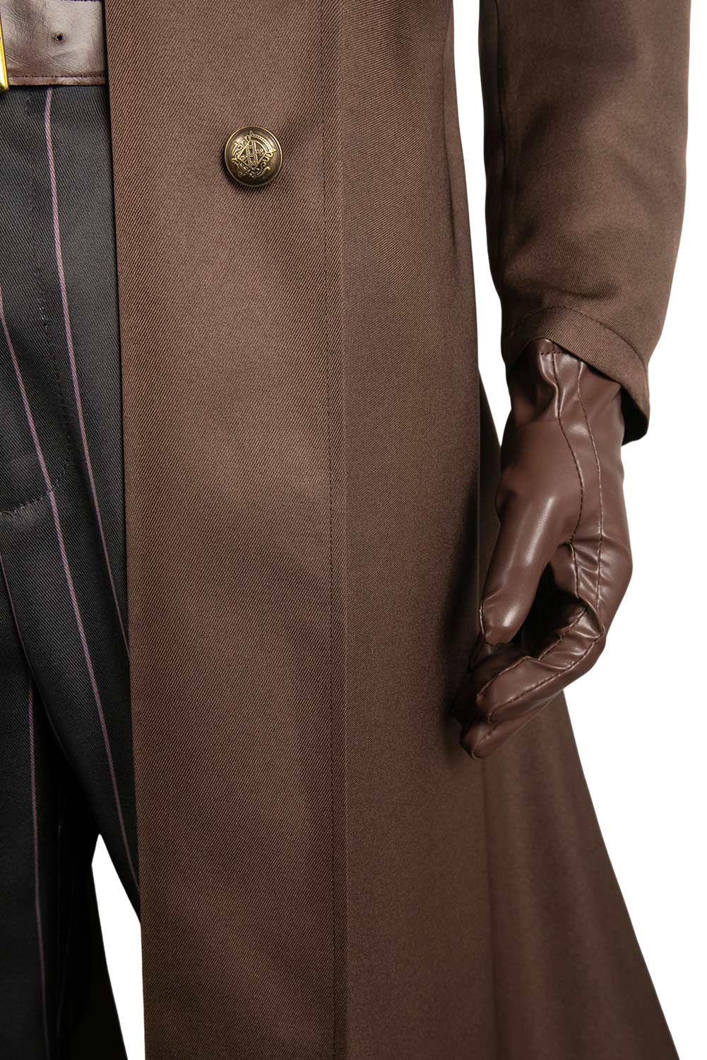 TV Fallout The Ghoul Cooper Howard Brown Outfit Halloween Carnival Suit Cosplay Costume