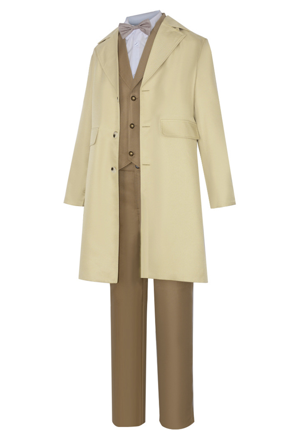 TV Good Omens Season 2 Aziraphale Roleplau Uniform Outfits Halloween Carnival Suit Cosplay Costume