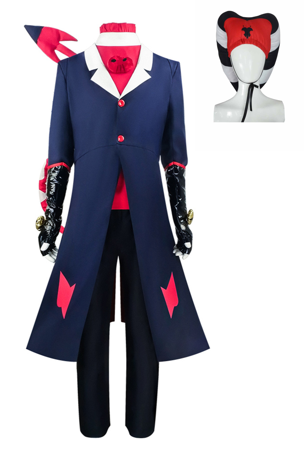 TV Hazbin Hotel (2024) Helluva Boss Blitz Outfits Halloween Carnival Suit Cosplay Costume