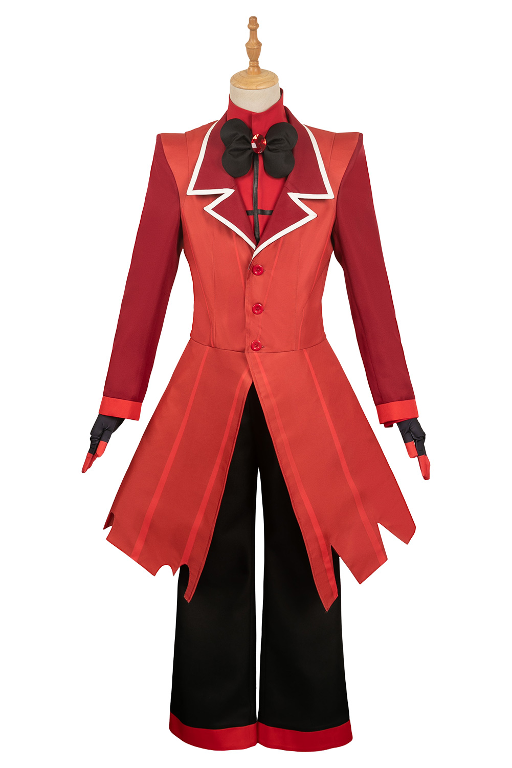 TV Hazbin Hotel 2024 Alastor Outfits Halloween Carnival Suit Cosplay Costume