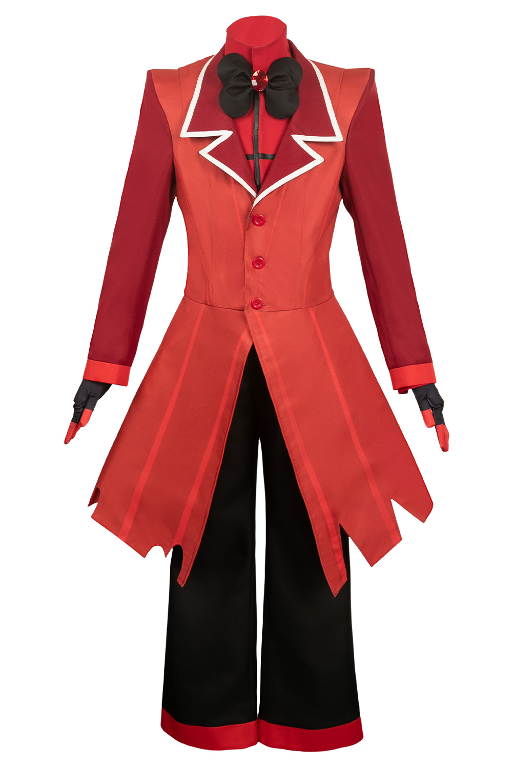 TV Hazbin Hotel 2024 Alastor Outfits Halloween Carnival Suit Cosplay Costume