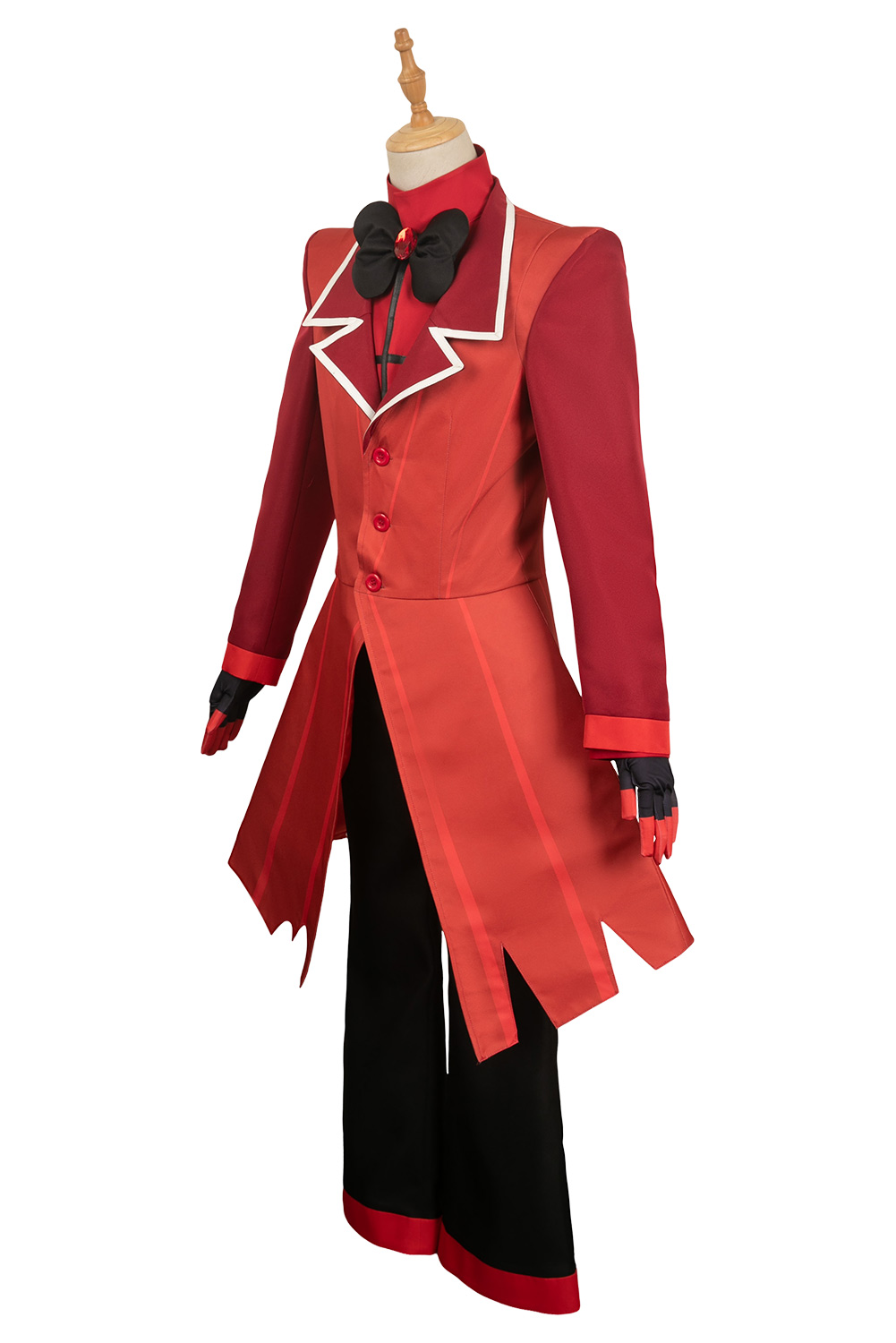 TV Hazbin Hotel 2024 Alastor Outfits Halloween Carnival Suit Cosplay ...