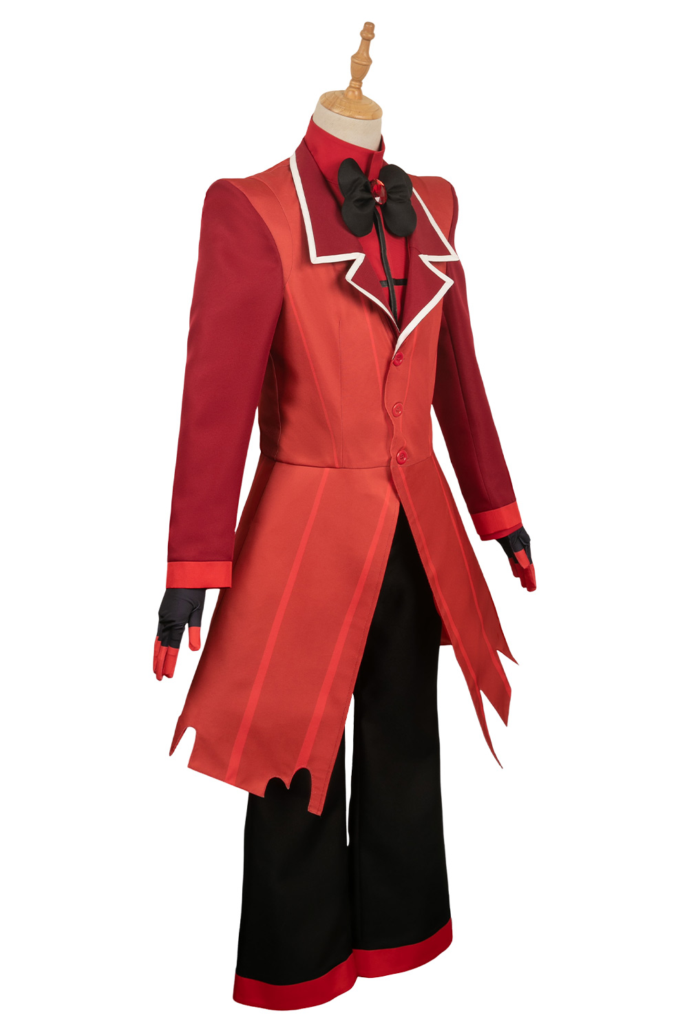 TV Hazbin Hotel 2024 Alastor Outfits Halloween Carnival Suit Cosplay ...