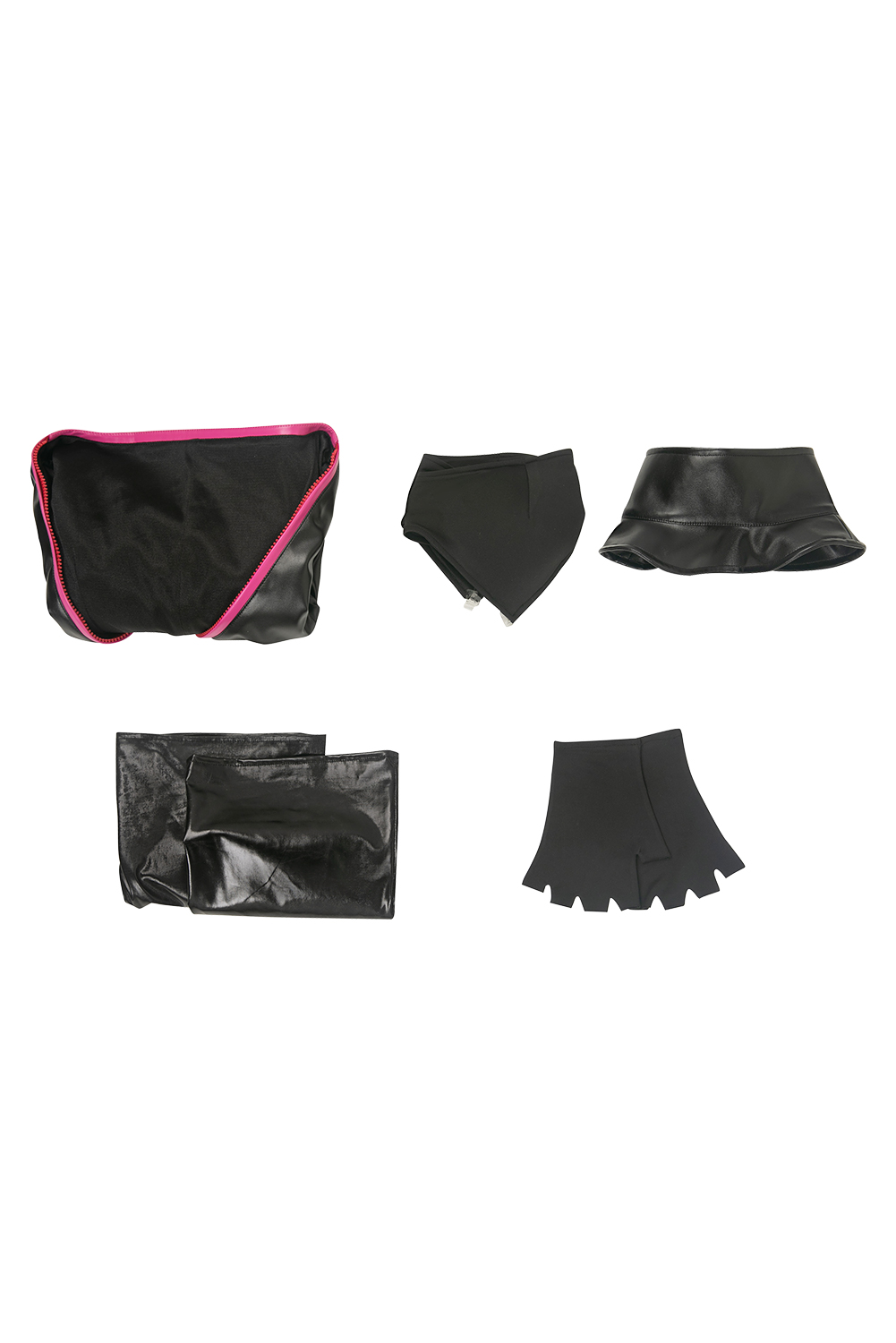 TV Hazbin Hotel 2024 Angel Dust Leather Jumpsuit Outfits Halloween Carnival Suit Cosplay Costume