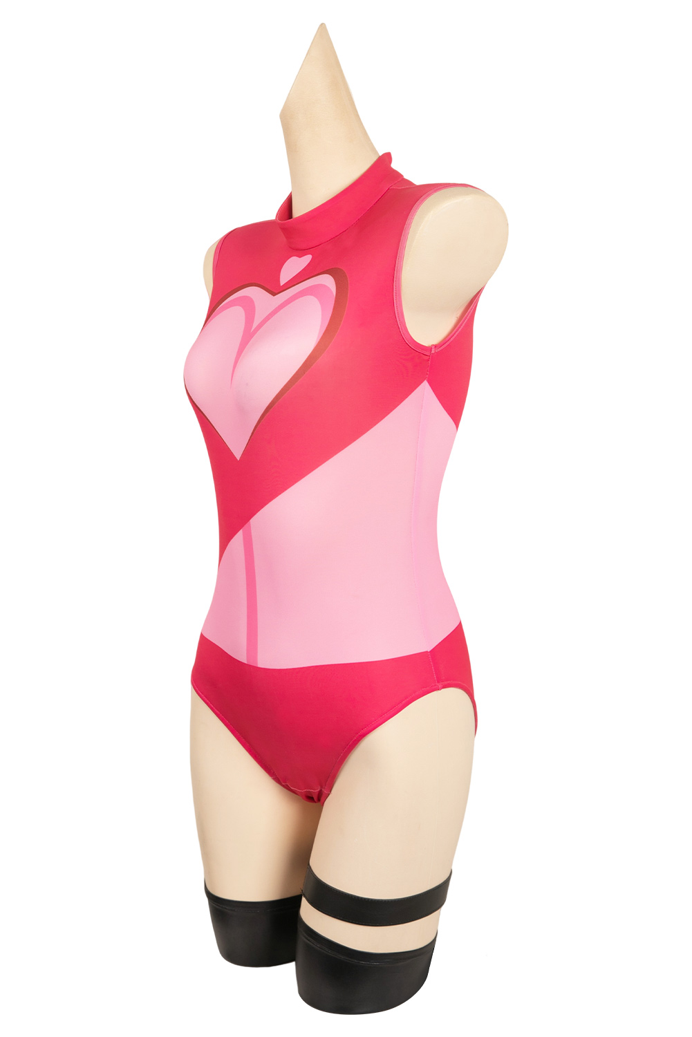 TV Hazbin Hotel 2024 Angel Dust Rose Red Jumpsuit Outfits Halloween Carnival Suit Cosplay Costume