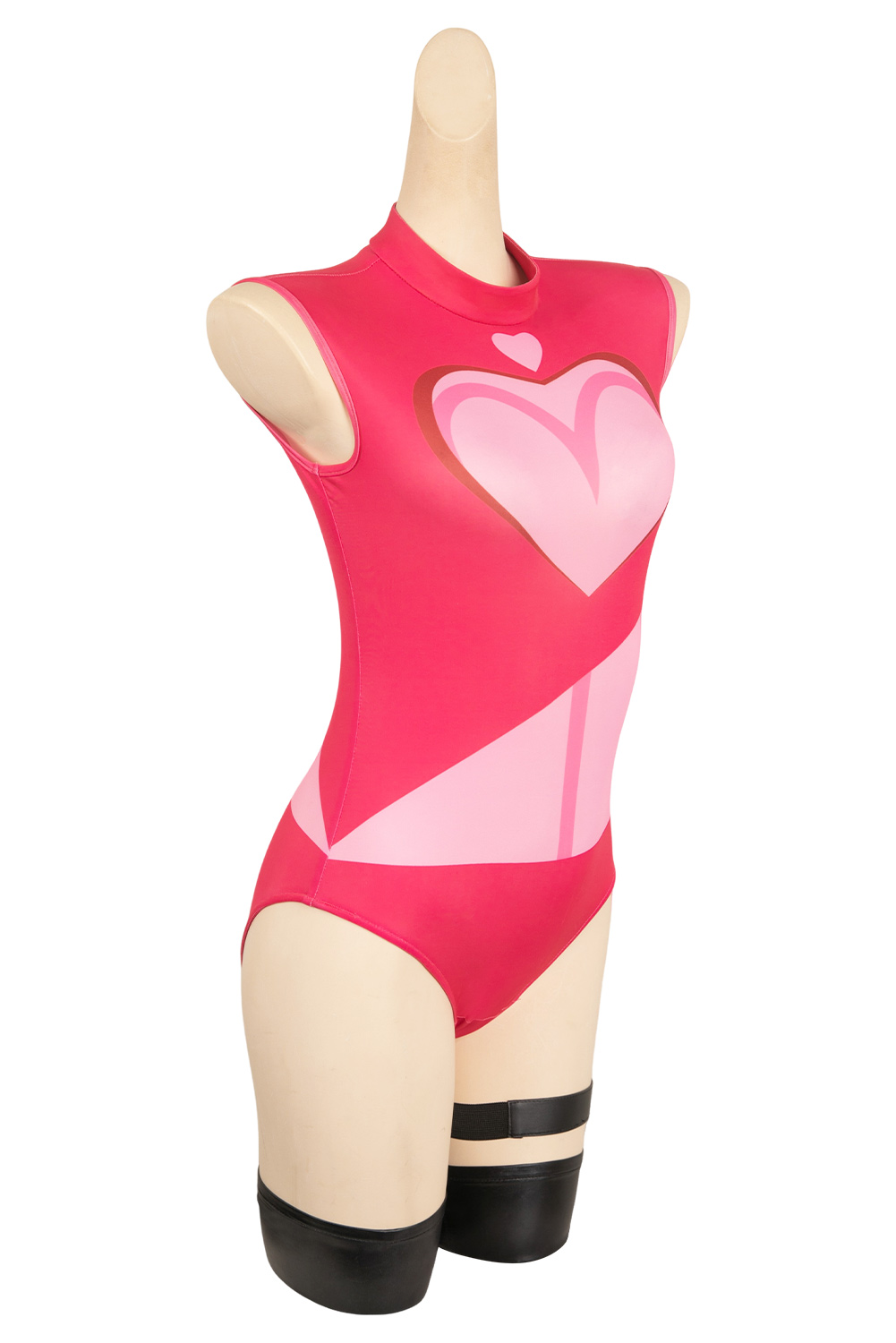 TV Hazbin Hotel 2024 Angel Dust Rose Red Jumpsuit Outfits Halloween Carnival Suit Cosplay Costume