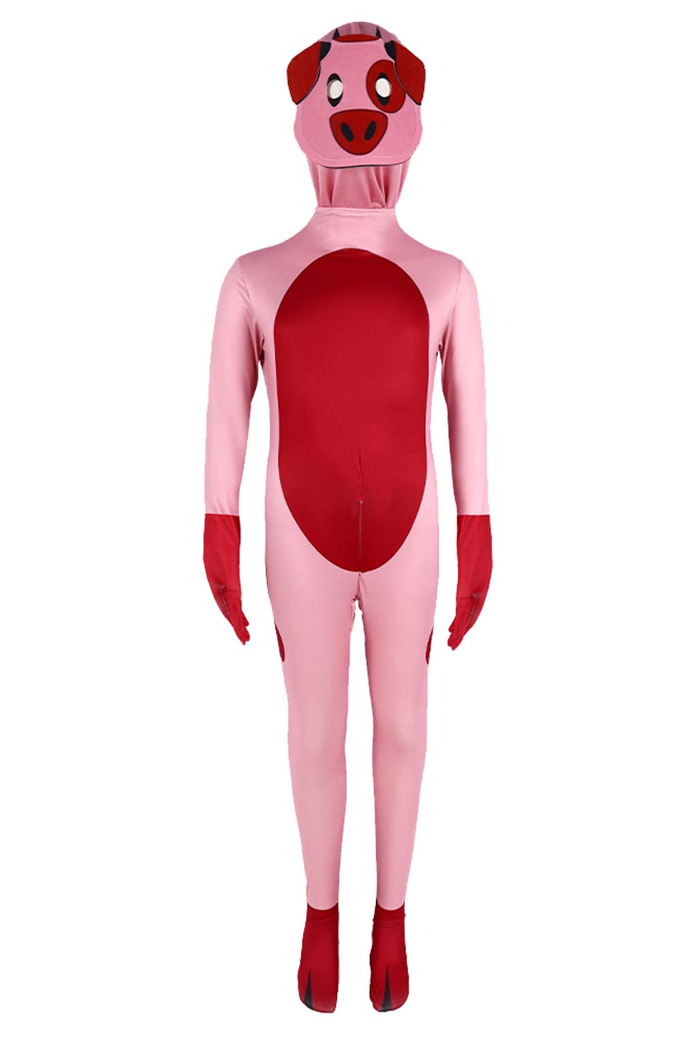 TV Hazbin Hotel 2024 Fat Nuggets Pig Kids Jumpsuit With Headgear Outfits Halloween Carnival Suit Cosplay Costume