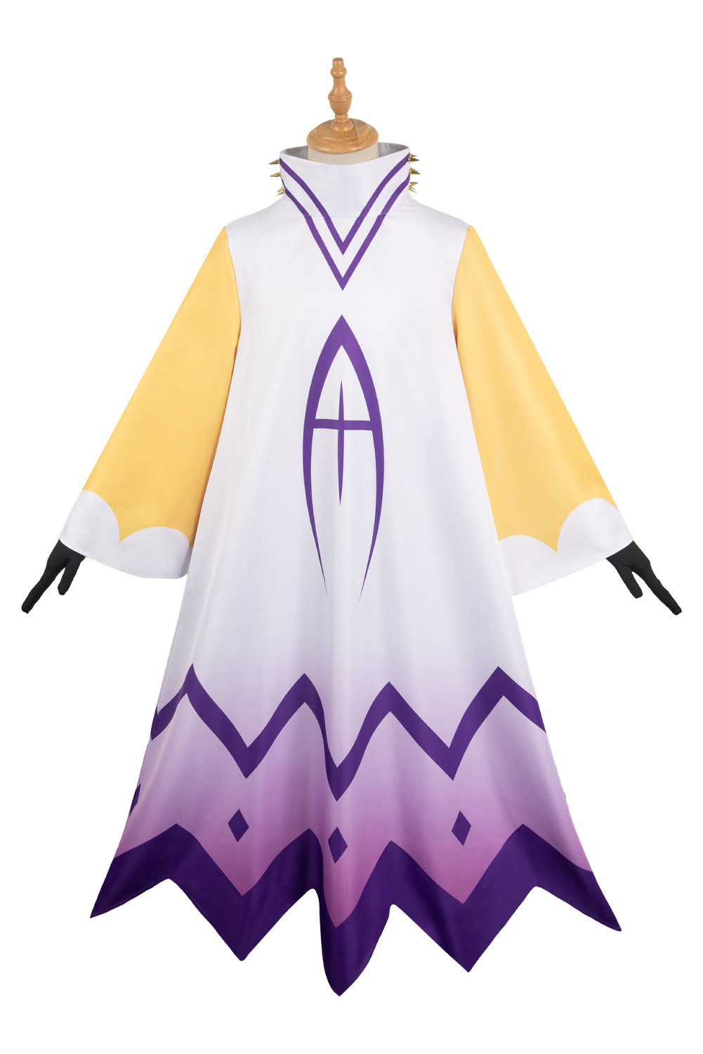 TV Hazbin Hotel Adam Dress Cloak With Gloves Outfits Halloween Carnival Suit Cosplay Costume