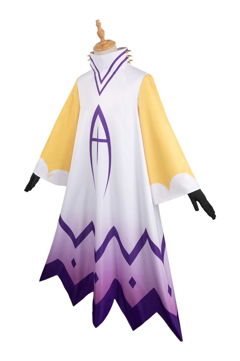 TV Hazbin Hotel Adam Dress Cloak With Gloves Outfits Halloween Carnival Suit Cosplay Costume