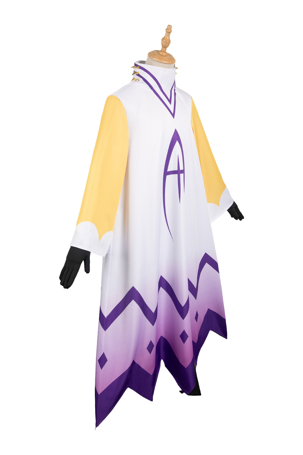 TV Hazbin Hotel Adam Dress Cloak With Gloves Outfits Halloween Carnival Suit Cosplay Costume