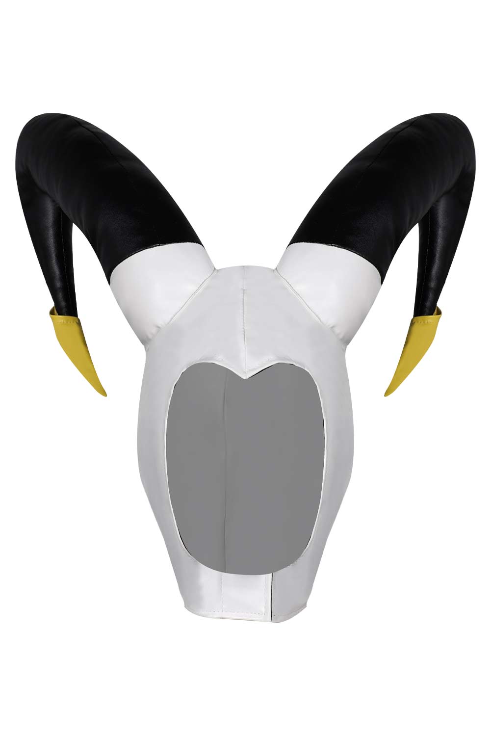 TV Hazbin Hotel Adam The Exorcist Cosplay Black And White Headband Hat Halloween Costume Accessories