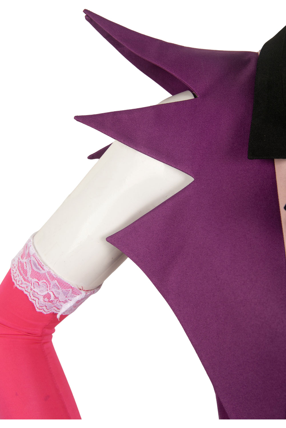 TV Hazbin Hotel Angel Dust Pink Combat Suit Outfits Halloween Carnival Suit Cosplay Costume