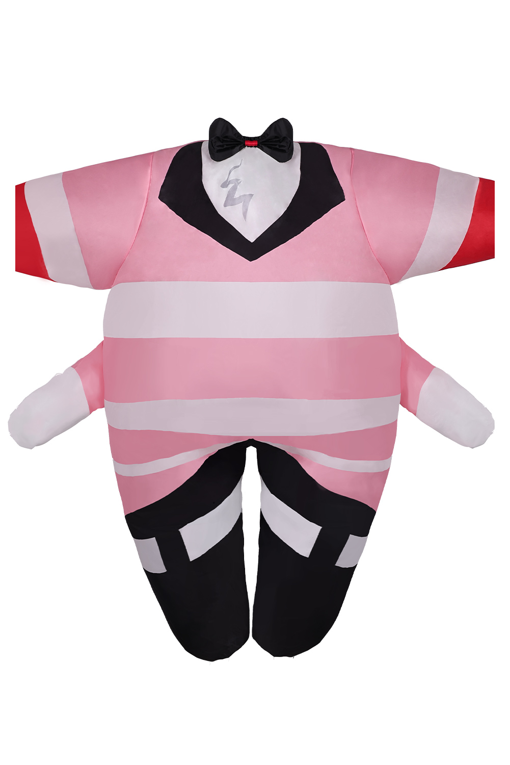 TV Hazbin Hotel Angel Dust Pink Inflatable Full Body Suit Outfits Halloween Carnival Suit Cosplay Costume
